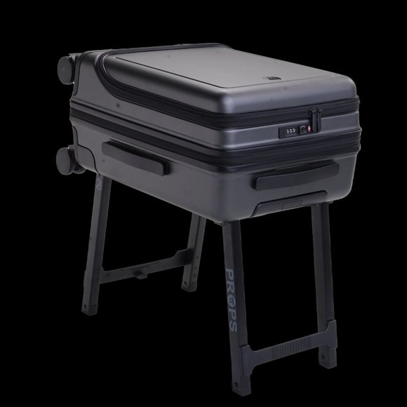 PROPS | Bags | Nib Props Hardcase Carryon With Selfcontained Legs 22 ...